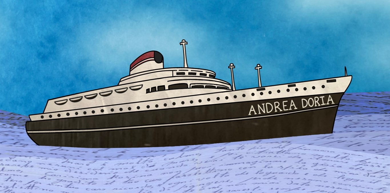 Couverture du film Le dernier message de l'Andrea Doria